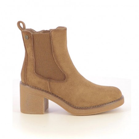 Botines de tacón Refresh 173039 Mujer Beig
