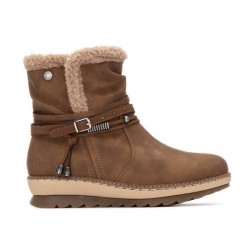 Botines Planos Refresh 173250 Mujer Camel