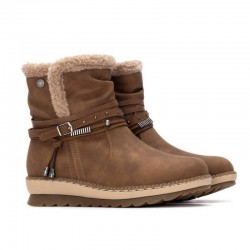 Botines Planos Refresh 173250 Mujer Camel
