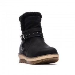 Botines Planos Refresh 173250 Mujer Negro