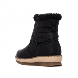Botines Planos Refresh 173250 Mujer Negro
