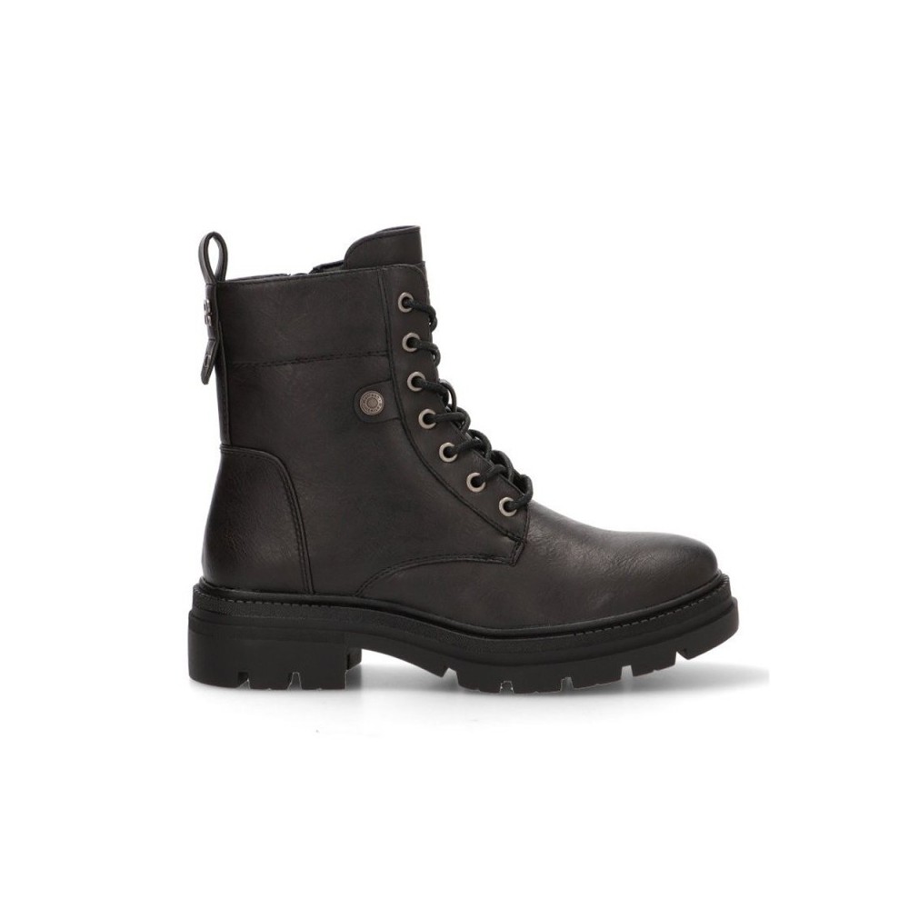 Botines Planos Refresh 173017 Mujer Negro