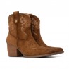 Botines de tacón Refresh 173014 Mujer Camel