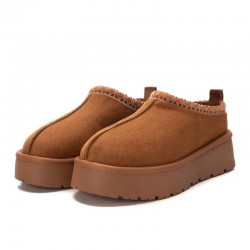 Botines Planos Xti 143237 Mujer Camel