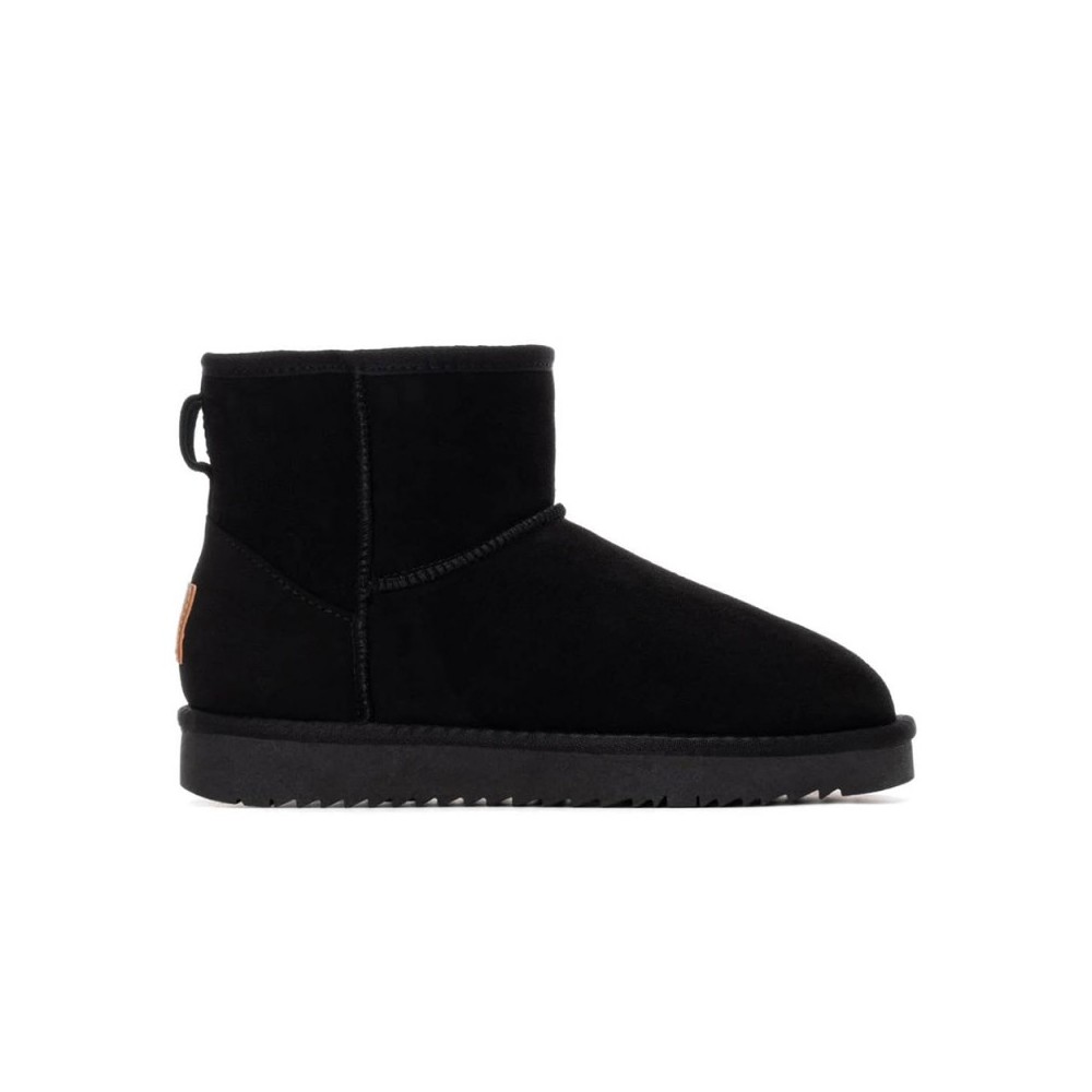Botines Planos Xti 144444 Mujer Negro