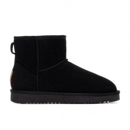 Botines Planos Xti 144444 Mujer Negro