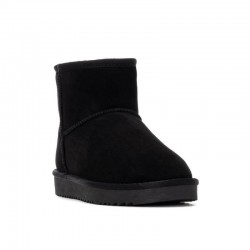 Botines Planos Xti 144444 Mujer Negro