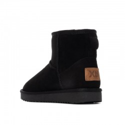 Botines Planos Xti 144444 Mujer Negro