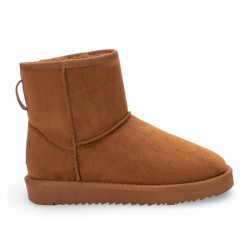 Botines Planos Xti 144444 Mujer Camel