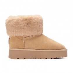 Botines Planos Xti 144719 Mujer Beig