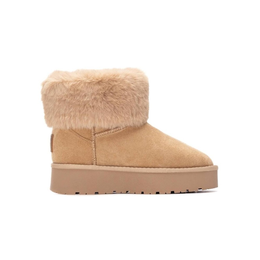 Botines Planos Xti 144719 Mujer Beig