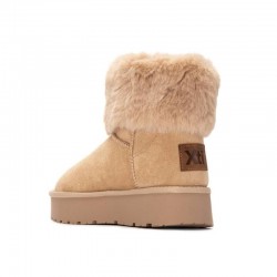 Botines Planos Xti 144719 Mujer Beig