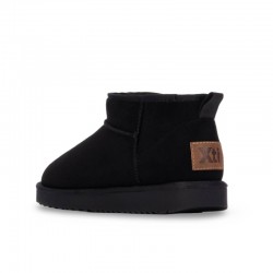 Botines Planos Xti 144442 Mujer Negro