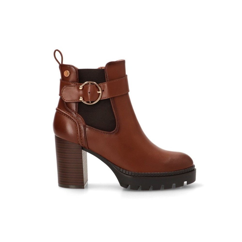 Botines de tacón Xti 144521 Mujer Camel
