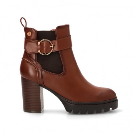 Botines de tacón Xti 144521 Mujer Camel