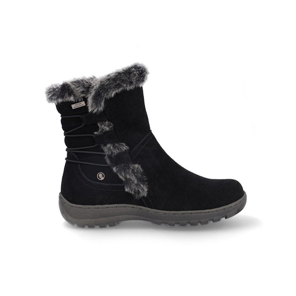 Botines Planos Coronel Tapiocca T711 Mujer Negro