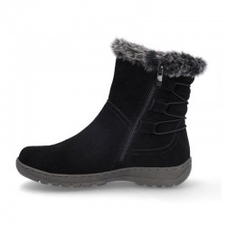 Botines Planos Coronel Tapiocca T711 Mujer Negro