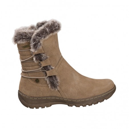 Botines Planos Coronel Tapiocca T711 Mujer Taupe