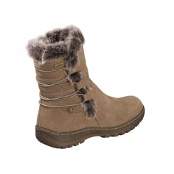 Botines Planos Coronel Tapiocca T711 Mujer Taupe