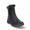 Botines Planos Coronel Tapiocca T711 Mujer Negro-negro