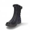 Botines Planos Coronel Tapiocca T711 Mujer Negro-negro
