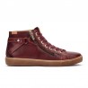 Botines Planos Pikolinos W7b-8868 Mujer Burdeos