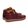 Botines Planos Pikolinos W7b-8868 Mujer Burdeos