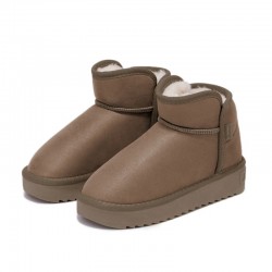 Botines Planos D.franklin Dfsh370021 Mujer Taupe