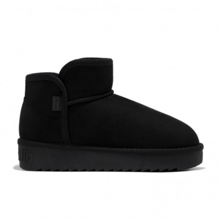 Botines Planos D.franklin Dfsh370021 Mujer Negro