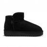 Botines Planos D.franklin Dfsh370021 Mujer Negro