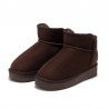 Botines Planos D.franklin Dfsh370021 Mujer Marron
