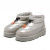 Botines Planos D.franklin Dfsh370016 Mujer Plata