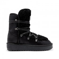 Botines Planos D.franklin Dfsh370004 Mujer Negro