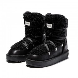 Botines Planos D.franklin Dfsh370004 Mujer Negro