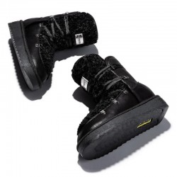 Botines Planos D.franklin Dfsh370004 Mujer Negro