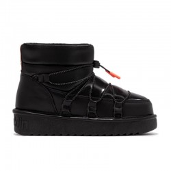 Botines Planos D.franklin Dfsh370020 Mujer Negro