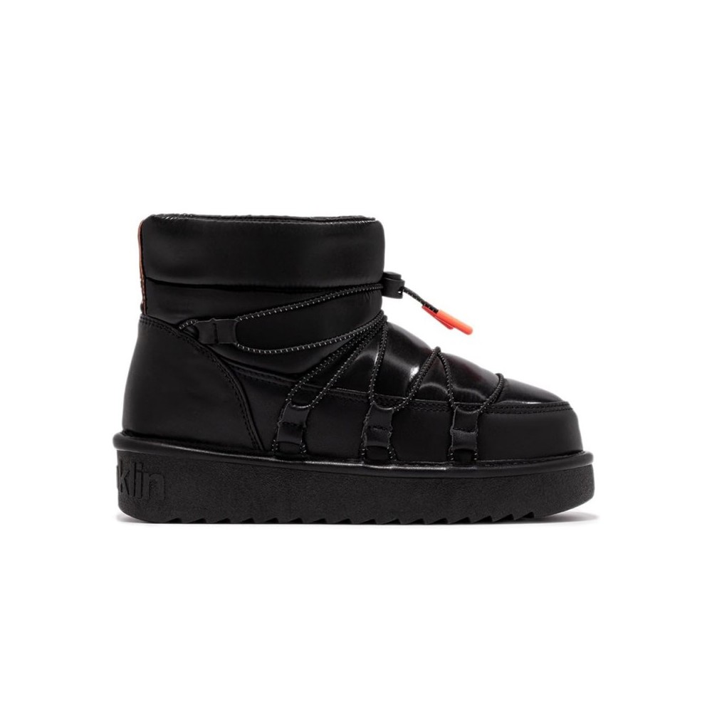 Botines Planos D.franklin Dfsh370020 Mujer Negro