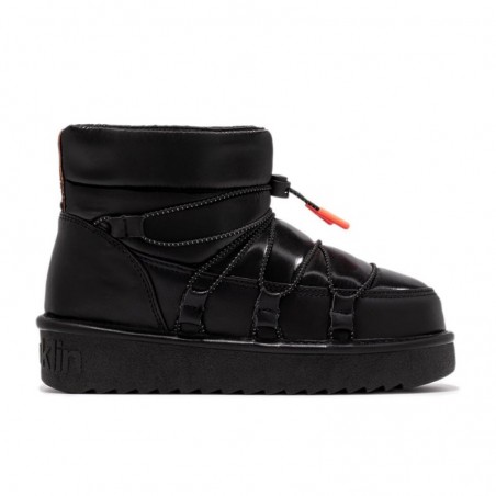Botines Planos D.franklin Dfsh370020 Mujer Negro