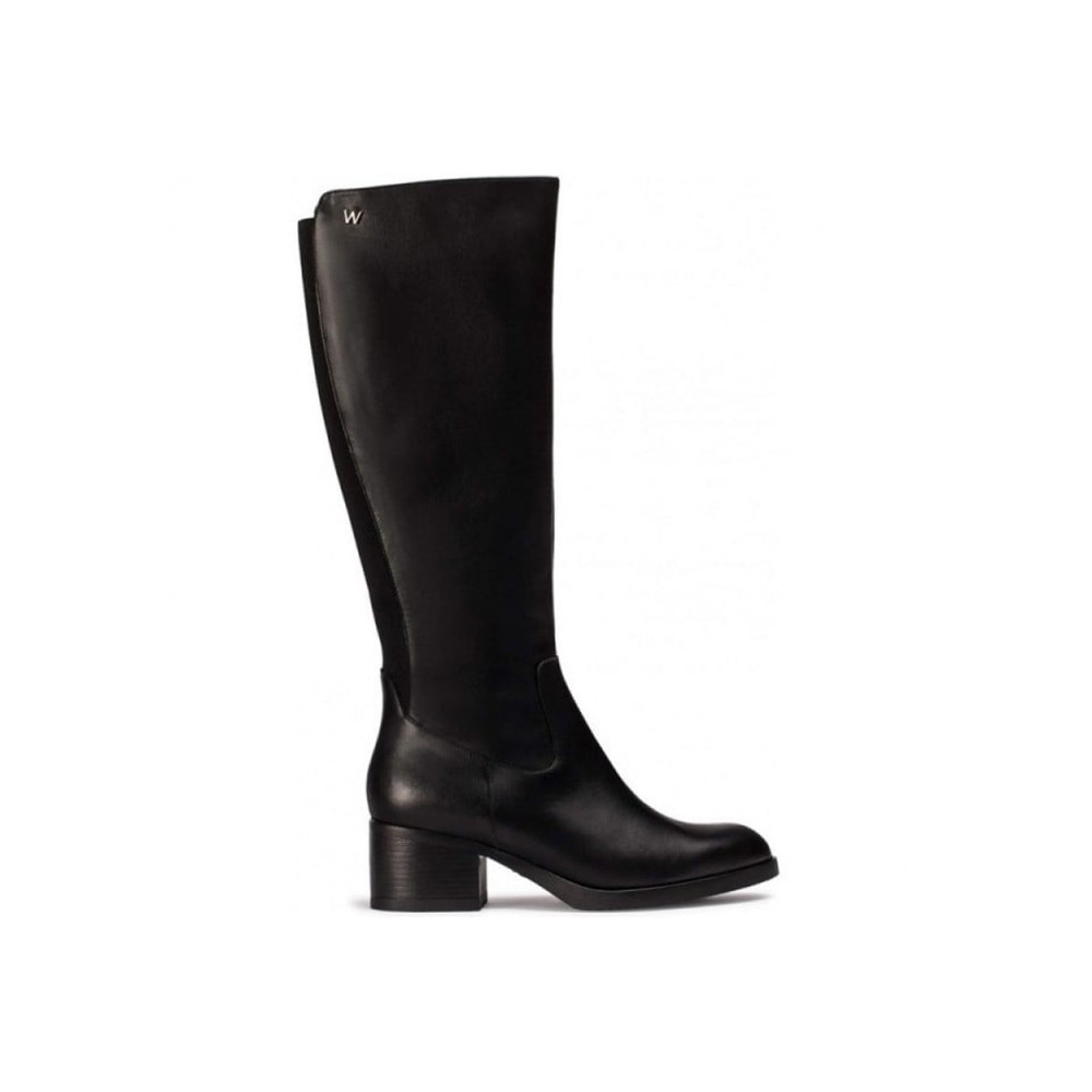 Botas de tacón Wonders 6250 Mujer Negro