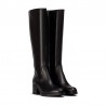 Botas de tacón Wonders 6250 Mujer Negro