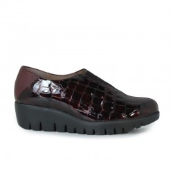 Zapatos de Sport Wonders 33340 Mujer Burdeos