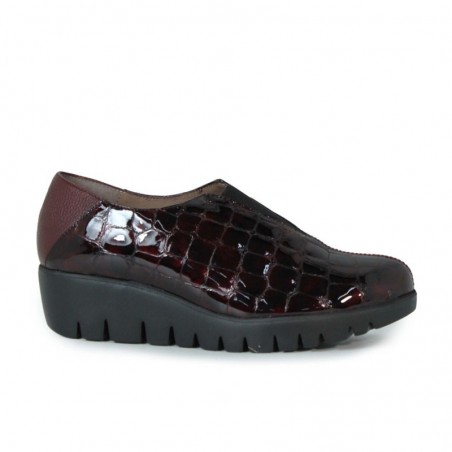Zapatos de Sport Wonders 33340 Mujer Burdeos
