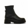 Botines Planos Mustang 54579 Mujer Negro