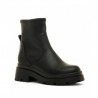 Botines Planos Mustang 54579 Mujer Negro