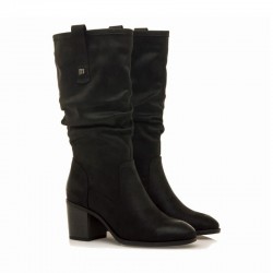 Botas de tacón Mustang 59357 Mujer Negro