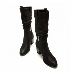 Botas de tacón Mustang 59357 Mujer Negro