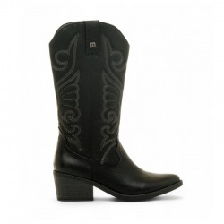 Botas de tacón Mustang 59794 Mujer Negro