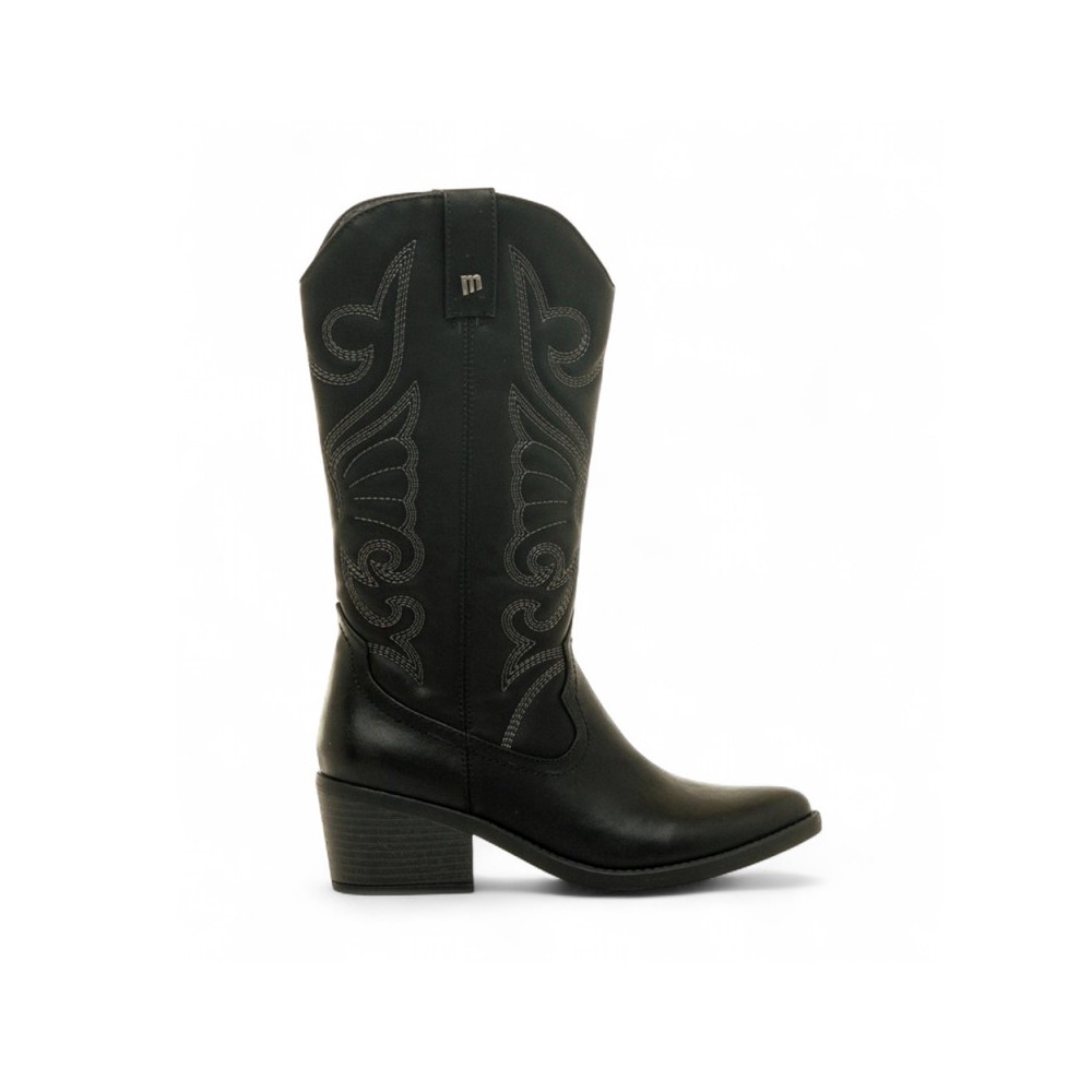 Botas de tacón Mustang 59794 Mujer Negro