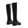 Botas Planas Mustang Campa Mujer Negro