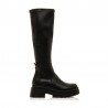 Botas Planas Mustang 54607 Mujer Negro